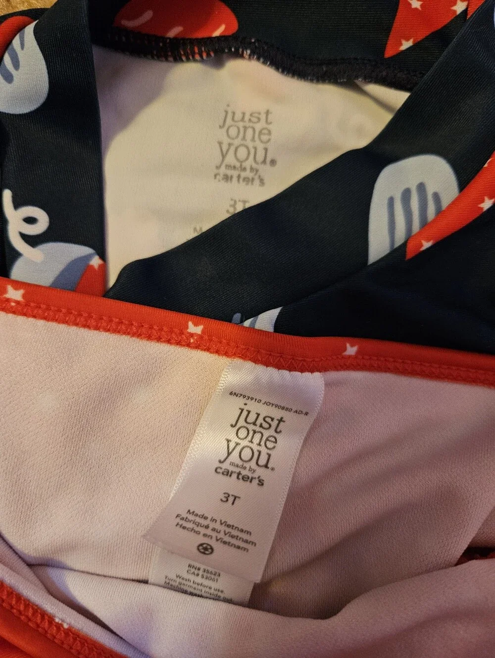 Carter's Two Piece Bathing Suit 3t